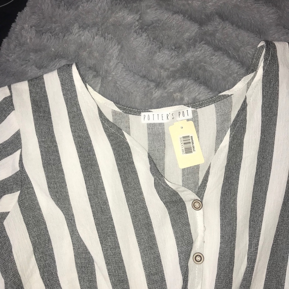 Dry goods high low tied t-shirt